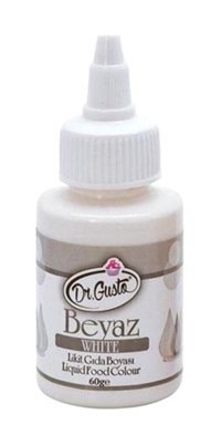 Dr. Gusto Beyaz Sıvı Gıda Boyası 60 gr