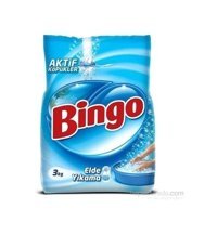 Bingo Elde Yıkama Renkliler ve Beyazlar İçin Yıkama Toz Deterjan 3 kg