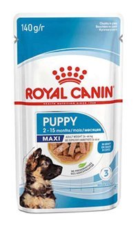 Royal Canin Pupy Tavuk Aromalı Parça Etli ve Soslu Yavru Köpek Maması 140 gr Tekli