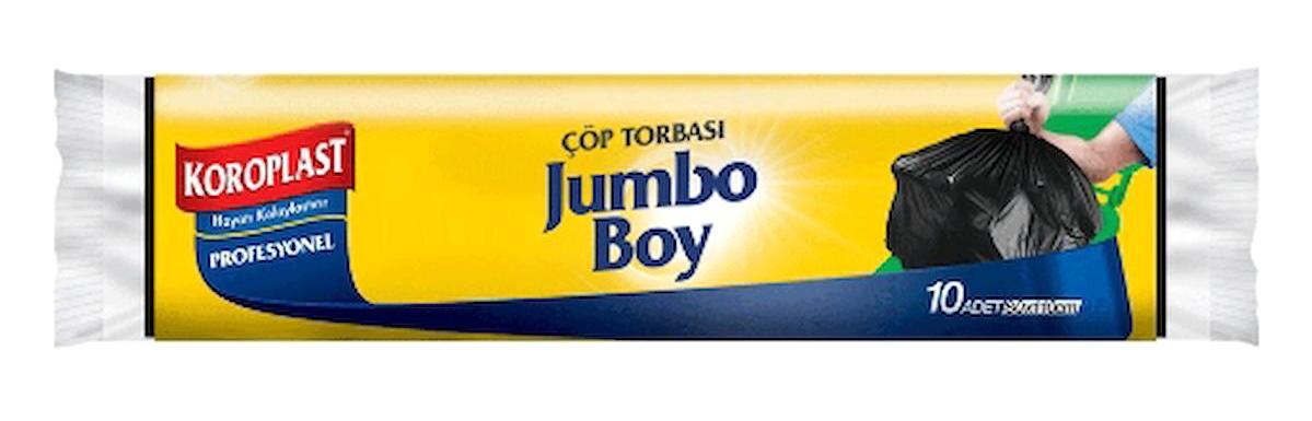 Koroplast Jumbo Boy 80x110 cm Çöp Poşeti 24x10 Adet Siyah