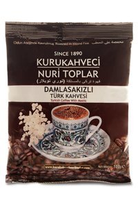 Nuri Toplar Damla Sakızlı Orta Kavrulmuş Türk Kahvesi 100 gr