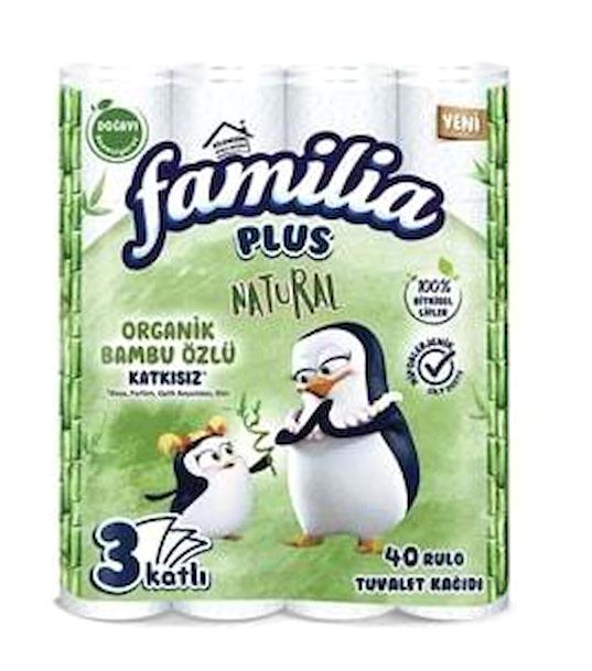 Familia Natural Bambu 3 Katlı 160'lı Tuvalet Kağıdı