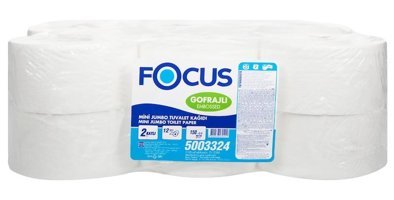 Focus Mini 2 Katlı 12'li Jumbo Tuvalet Kağıdı