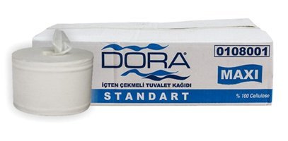 Dora Maxi 2 Katlı İçten Çekmeli 6'lı Tuvalet Kağıdı