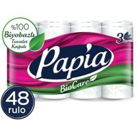 Papia Biocare 3 Katlı 48'li Tuvalet Kağıdı