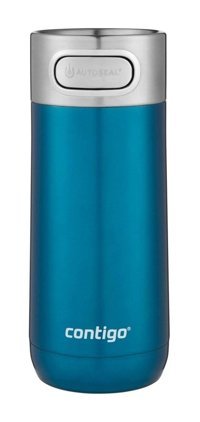 Contigo Luxe AutoSeal Paslanmaz Çelik 360 ml Bardak Termos Turkuaz