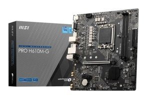 Msi PRO H610M-G LGA 1700 Soket DDR5 5600 MHz Wi-Fi Micro ATX Intel Uyumlu Anakart