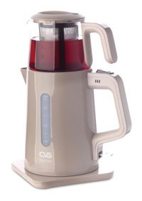 Cvs DN 1540 Tea Me Cam Demlikli 1800 W Plastik Gövdeli Bej Çay Makinesi