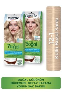 Palette Kalıcı Doğal 12.1 Küllü Sarı Amonyaksız Krem Saç Boyası 2x99 ml