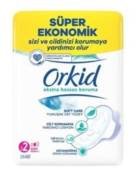 Orkid Hassas İnce 16'lı Hijyenik Ped 4 Adet