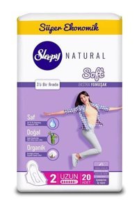 Sleepy Natural Soft Organik İnce 20'li Hijyenik Ped 1 Adet