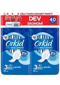 Orkid Ultra İnce 20'li Hijyenik Ped 2 Adet