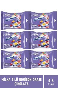 Milka Bonibon Draje Sütlü Çikolata 6x73 gr