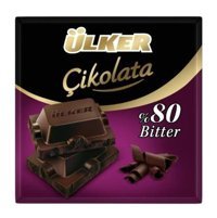 Ülker Kare Bitter Çikolata 4x60 gr