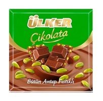 Ülker Kare Fıstıklı Sütlü Çikolata 6x65 gr