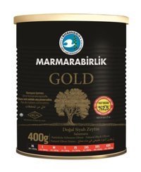 Marmarabirlik Tuzlu Salamura Siyah Zeytin Teneke 400 gr