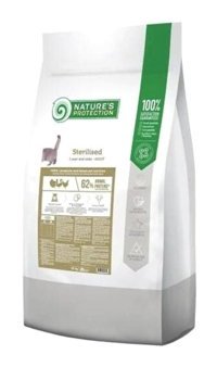 Natures Protection Prodection Tavuk Kısırlaştırılmış Az Tahıllı Yetişkin Kedi Maması 18 kg