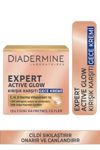 Diadermine Expert Active Glow Nemlendirici Tüm Ciltler Anti-Aging Kırışıklık Giderici Yüz Krem 50 ml