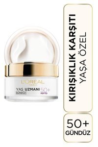 L'oréal Paris 50+ Yaş Uzmanı Nemlendirici Tüm Ciltler Anti-Aging Kırışıklık Giderici Yüz Krem 50 ml