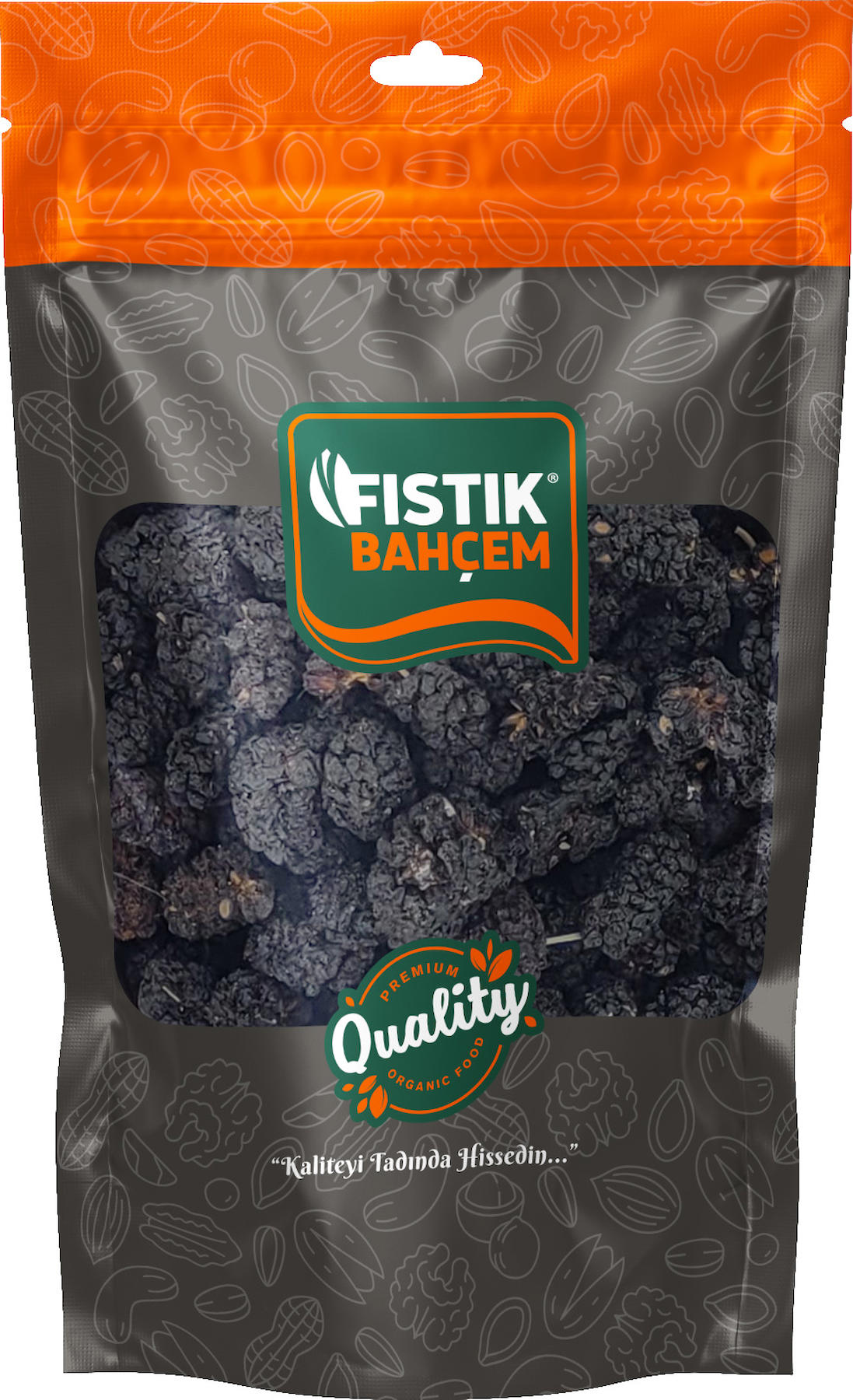 Fıstık Bahçem Siyah Organik Dut 500 gr