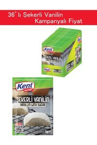 Kent Şekerli Vanilin 36x5 gr