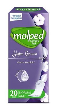 Molped 20'li Normal Günlük Ped