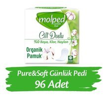 Molped Pure&Soft 96'lı Günlük Ped