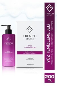 French Secret Exfoliating Tüm Ciltler İçin Yüz Temizleme Jeli 200 ml