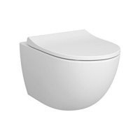 Vitra Sento 7748B001-0559 54 cm Seramik Kanalsız Arkadan Çıkışlı Asma Klozet Beyaz