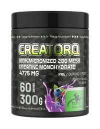 Torq Nutrition Creatorq %100 Micronized Orman Meyveli Toz Kreatin 300 gr