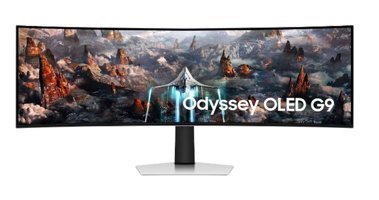 Samsung Odyssey OLED G9 240 Hz 0.3 ms 49 inç 5120 x 1440 px Kavisli Hoparlörlü HDMI Freesync UW DQHD OLED Oyuncu Monitör