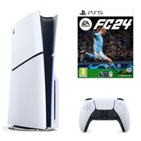 Sony Playstation 5 Slim Standart Edition 1 TB Oyun Konsolu + FC 24 Oyun