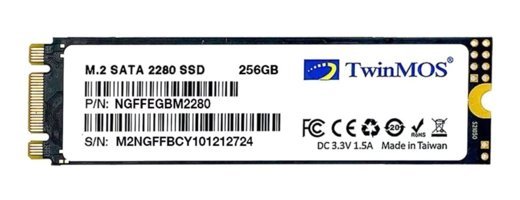 Twinmos NGFFEGBM2280 SATA 3.0 256 GB m2 2280 SSD