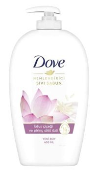 Dove Lotus Çiceği-Pirinç Özü Nemlendiricili Köpük Sıvı Sabun 450 ml 6'lı