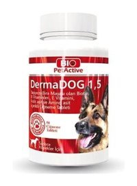 Bio Pet Active Dermadog Hamile Köpekler İçin Tüy Sağlığı İçin 150 gr Tablet Köpek Vitamini