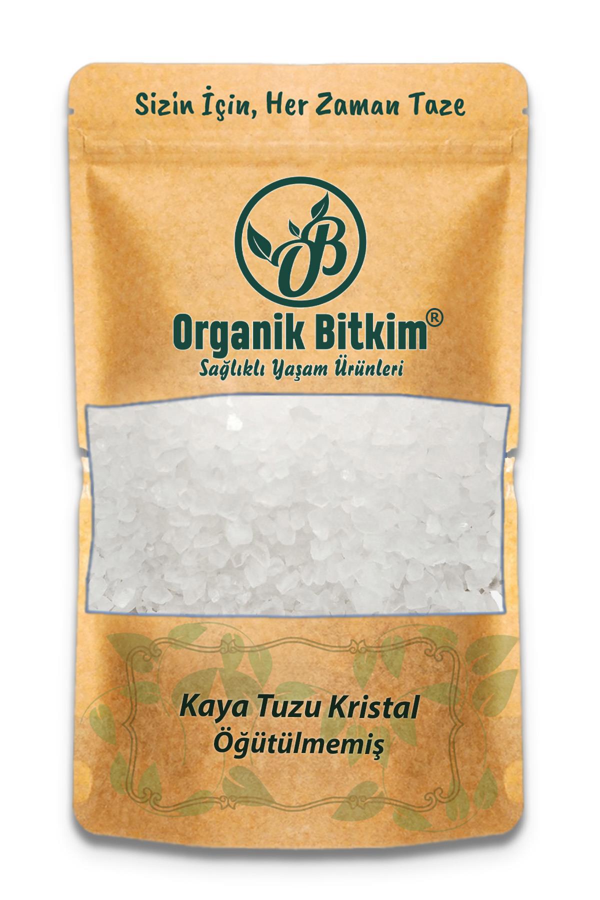 Organik Bitkim İyotlu Kristal Kaya Tuzu Paket 4x500 gr