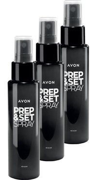 Avon Prep and Set Mat Makyaj Sabitleyici Sprey 3x125 ml