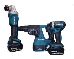 Makita Dlx3070Tx 18 V 5 Ah Darbeli Akülü Vidalama Makinesi