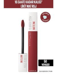 Maybelline New York 50 Voyager Mat Likit Lipstick Ruj