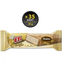 Eti Gold Çikolatalı Gofret 35x29 gr