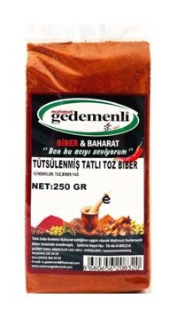 Gedemenli Tütsülenmiş Tatlı Toz Biber 250 gr