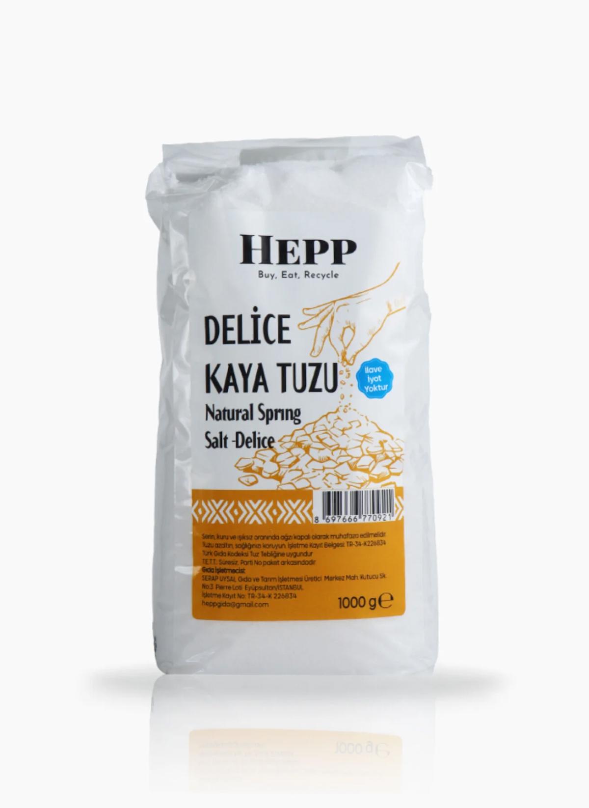 Ekoloji Market Öğütülmüş Kaya Tuzu 1 kg