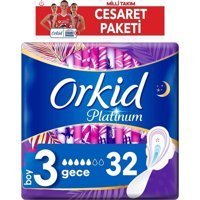 Orkid Platinum Cesaret 32'li Hijyenik Ped