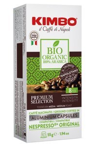 Kimbo Bio Organic 10'lu Kapsül Kahve