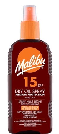 Malibu E Vitamini Yoğun 15 Faktör Vücut İçin Bronzlaştırıcı Yağ 200 ml