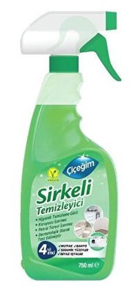 Çiçeğim Sirkeli Sprey Yüzey Temizleyici 750 ml