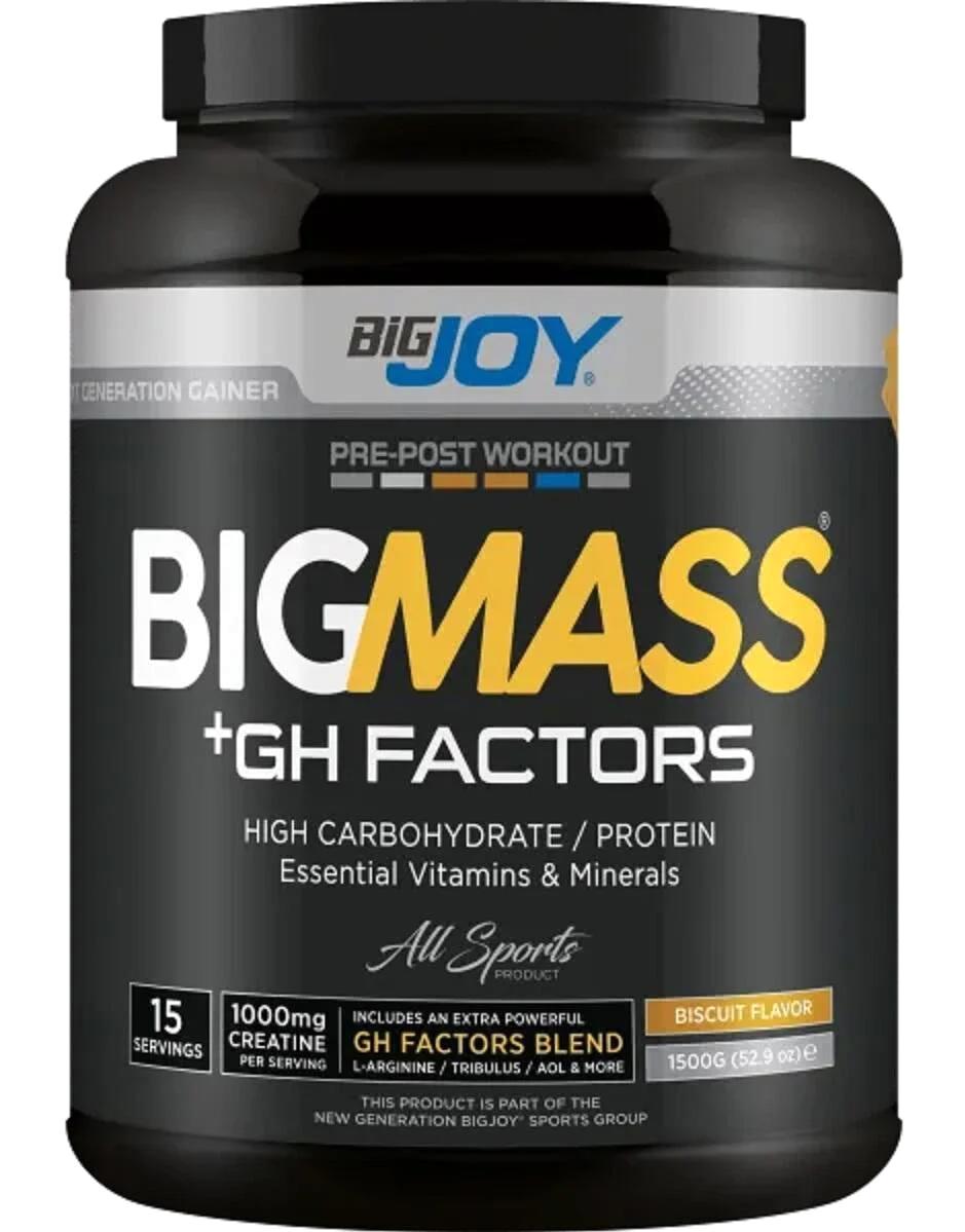 Bigjoy Gh Factors Biskuvi Aromalı 15 Servis Kilo Aldırıcı Karbonhidrat 1500 gr Toz