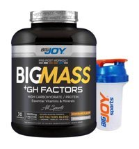 Bigjoy Gh Factors Shaker Çikolata Aromalı 30 Servis Kilo Aldırıcı Karbonhidrat 3000 gr Toz