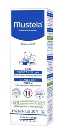 Mustela Cradle Cap Nemlendirici Saç Kremi 40 ml