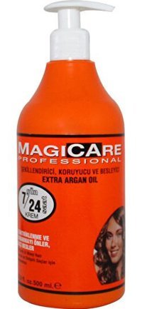 Magicare 7/24 Şekillendirici Argan Yağlı Dalgalı Saçlar İçin Kadın Saç Kremi 500 ml